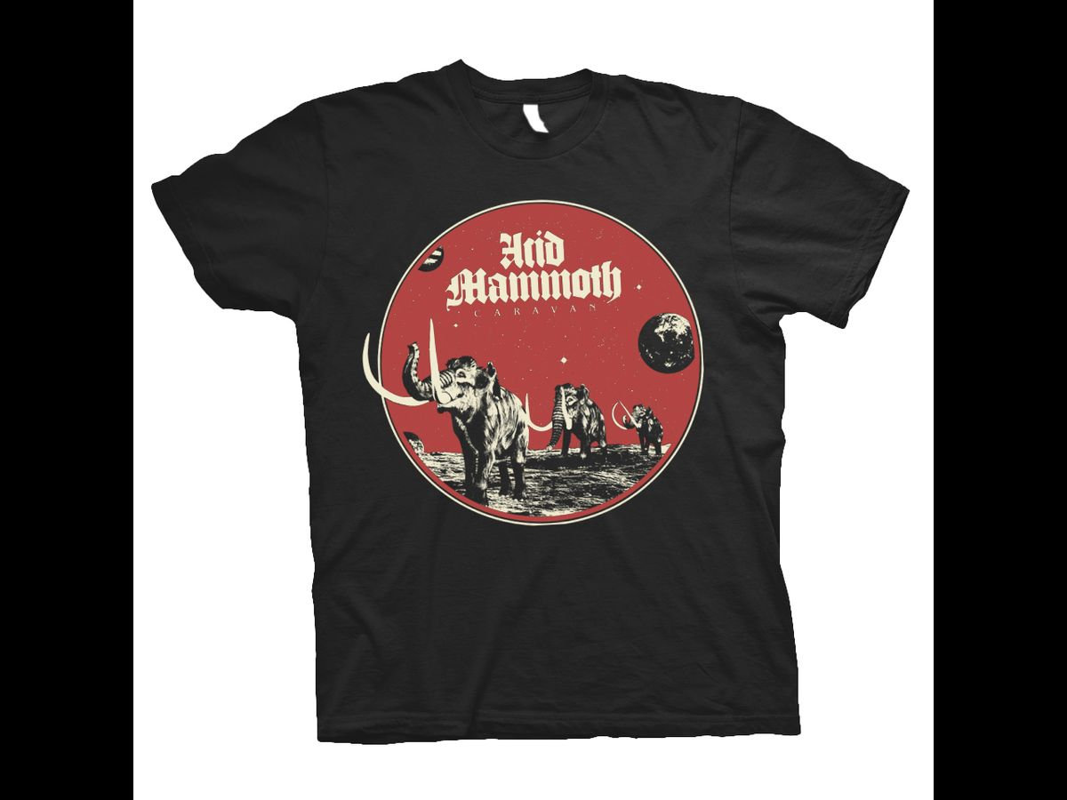 ACID MAMMOTH - T-SHIRT 01 black | HEAVY PSYCH SOUNDS Records