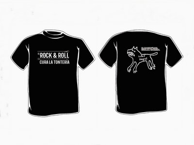 Camiseta “El rock & roll cura la tontería” main photo