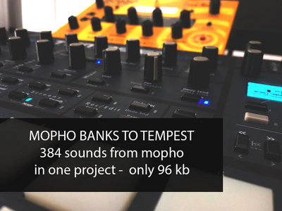 MOPHO PRESETS TO THE TEMPEST DSI Dave Smith Instruments main photo