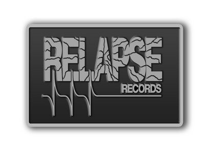 Relapse Record Cracked Logo Enamel Pin main photo
