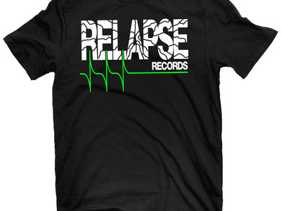 Relapse Records Cracked Logo T Shirt main photo