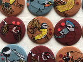 Winter Bird Badge with free download of winter single (£2 from every sale goes to Crisis) photo 
