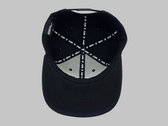 S.P.Y ORIGINAL LOGO SNAPBACK CAP (BLACK) photo 