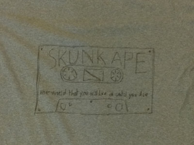 skunk ape cassette shirt main photo