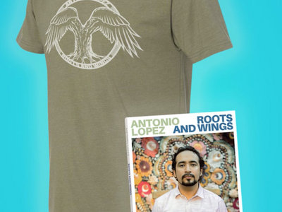 Roots and Wings CD + Men's T-shirt - Olive main photo