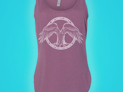 Roots and Wings Woman's Tank- Purple main photo