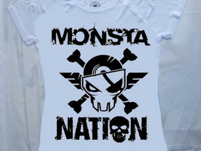 Womens Monsta Nation Diurnal Sublimated Shirt and Face mask/Neck gaiter Combo main photo