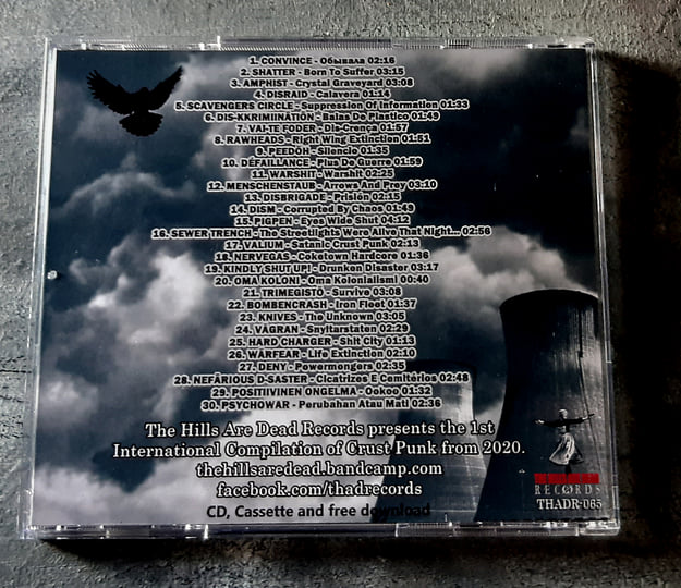 D-BEATING Vol.1 | V/A Crust Punk Comp. 2020 | THE HILLS ARE