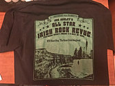 NY SUPER SALE SALE ! 80 % Off ! Triple Bundle-21st ANNIV All-Star Irish Rock Revue T-SHIRT with Matching, signed 11 x 17 Poster &  Rogue's March CD "NEVER FEAR" photo 