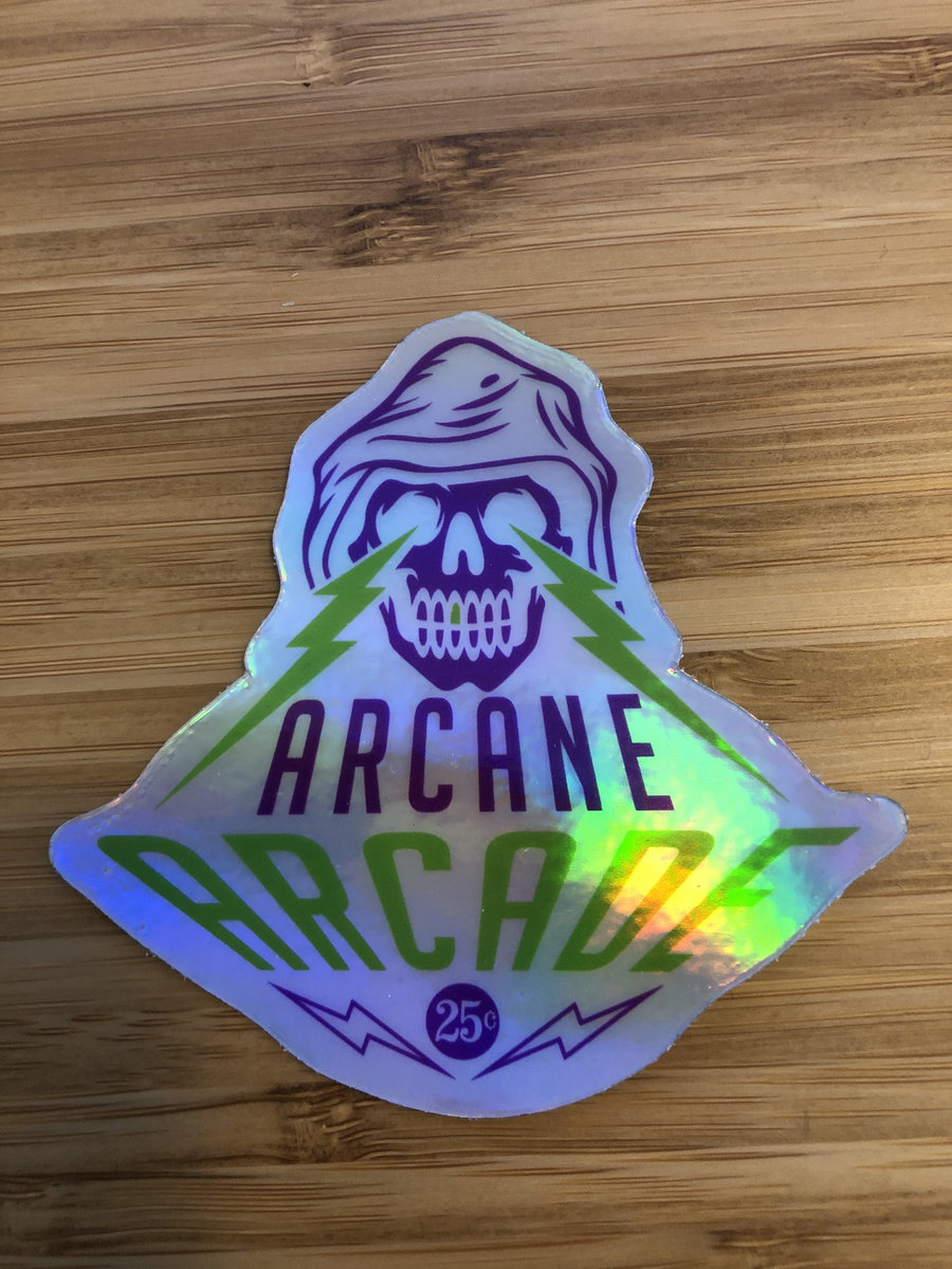 Arcane Arcade logo decal | Arcane Arcade