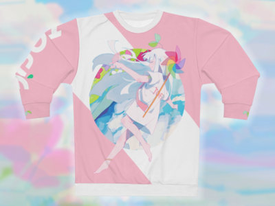 Daughter of the Earth Pullover Sweatshirt (Pink/White) (Pre-Order) main photo