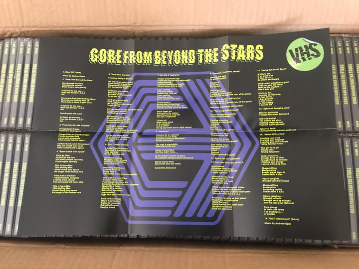 Gore From Beyond The Stars | VHS | Grindhead Records
