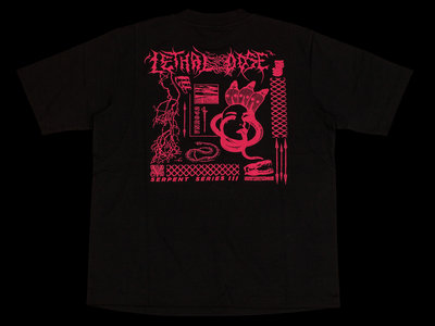 "Lethal Dose" T-Shirt (black, unisex) main photo