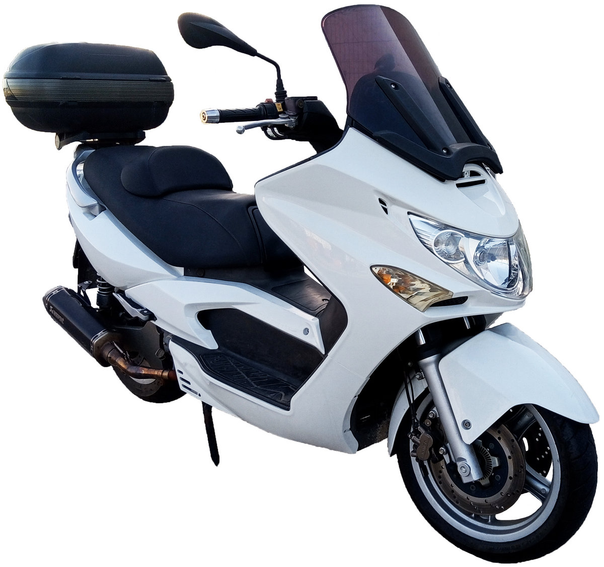 Kymco Xciting 250 2005 maxi touring scooter motorcycle photo detail
