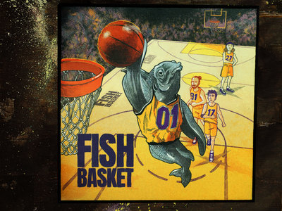 BIG Fish Basket Cover Art Patch main photo
