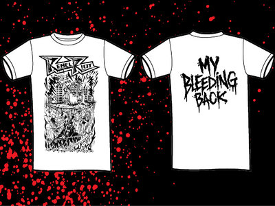 T-shirt "My Bleeding Back" (white) main photo