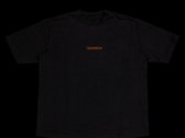 "Orderly Chaos" T-Shirt (orange/black, unisex)* photo 