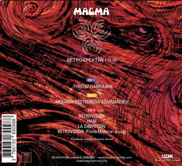 Retrospektïw 1,2,3 (Remastered + Bonus Track) | MAGMA