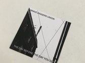 8cm Sticker - The Day Before The Day You Die EP Art photo 