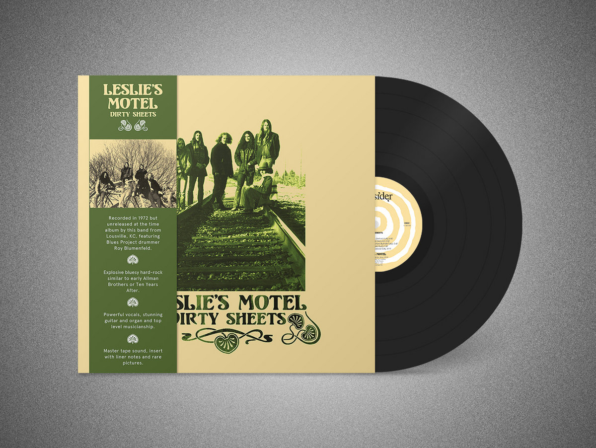 LESLIE'S MOTEL - Dirty Sheets LP | Guerssen Records