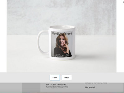 'I Deserve This' coffee mug main photo