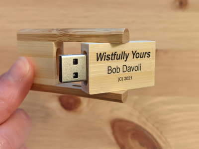 Wistfully Yours - Bamboo USB Flash Drive main photo