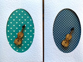 Hand Made Fiddle Cards (4 pack) photo 