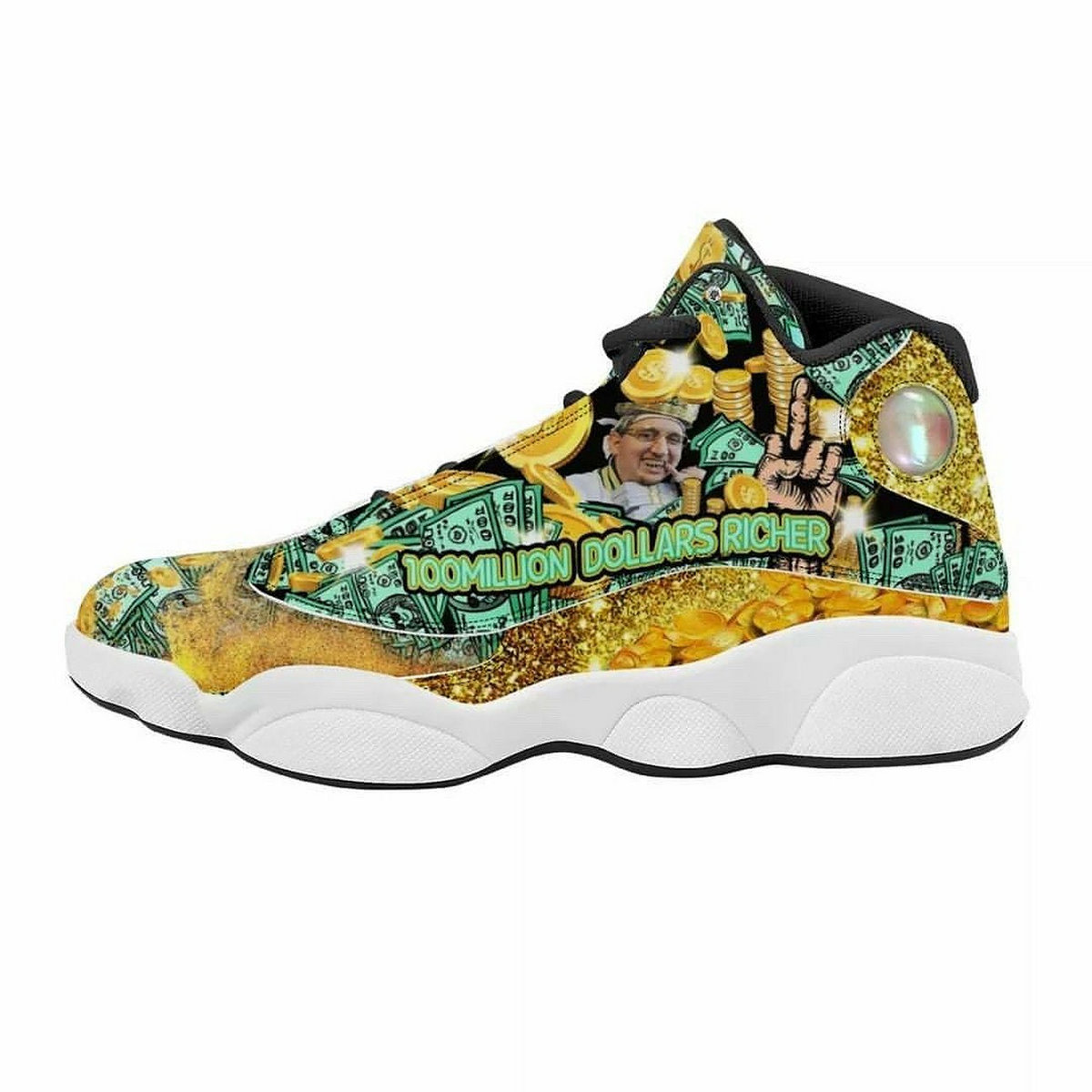 100 Million $ Richer Retro Sneakers | Malki Means King