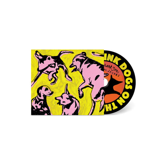 Pink Dogs on the Green Grass | Paul Jacobs