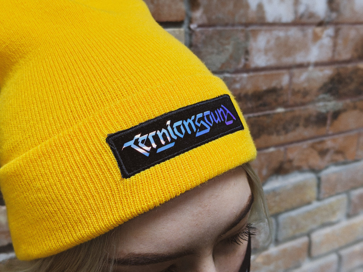 yellow thrasher beanie