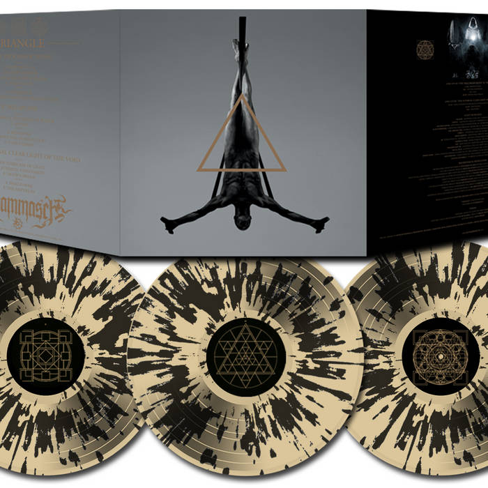 𝕿𝖗𝖎𝖆𝖓𝖌𝖑𝖊 – Schammasch - Triangle (fifth pressing on Gold w/ Black splatter)