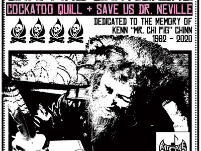 Limited Edition 7" - "Cockatoo Quill/Save Us, Dr. Neville" on Piggy Pink vinyl main photo