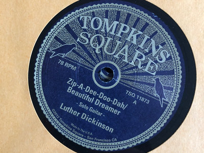 Luther Dickinson 78rpm Record main photo