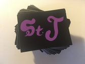 St. J - Purple Logo Sticker + 1111 Download photo 