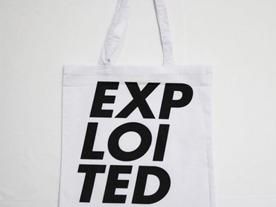 Exploited Tote Bag – Capital Letters main photo