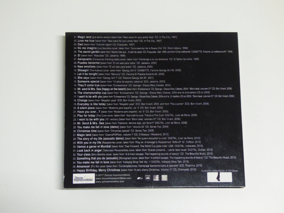 In compilations 1997-2016 The Yellow Melodies