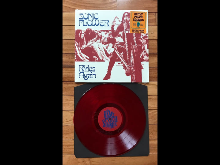 幻のCD 激レア　Cloudy morning The bluesonics SONIC FLOWER - Rides Again (new cover) | HEAVY PSYCH SOUNDS