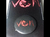 VON - Satanic (Demo) Logo Button Badge Single Pack (B/R Edition) photo 