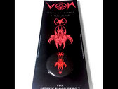 VON - Satanic Blood (Demo) V Button Badge Single Pack (B/R Edition) photo 