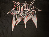 Split the Abyss Black Logo Shirt L Through XL photo 