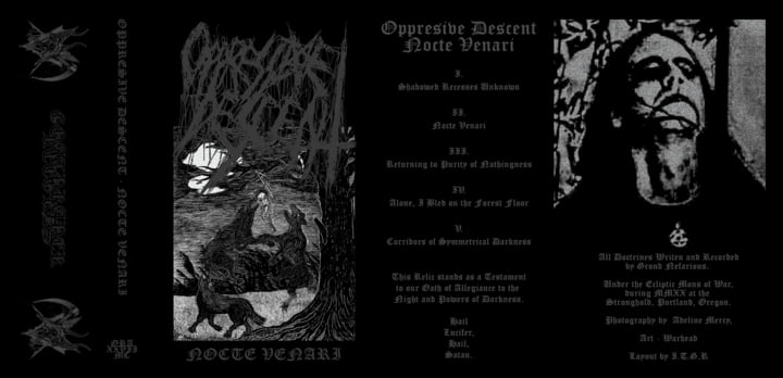 OPPRESSIVE DESCENT - Nocte Venari, OPPRESSIVE DESCENT