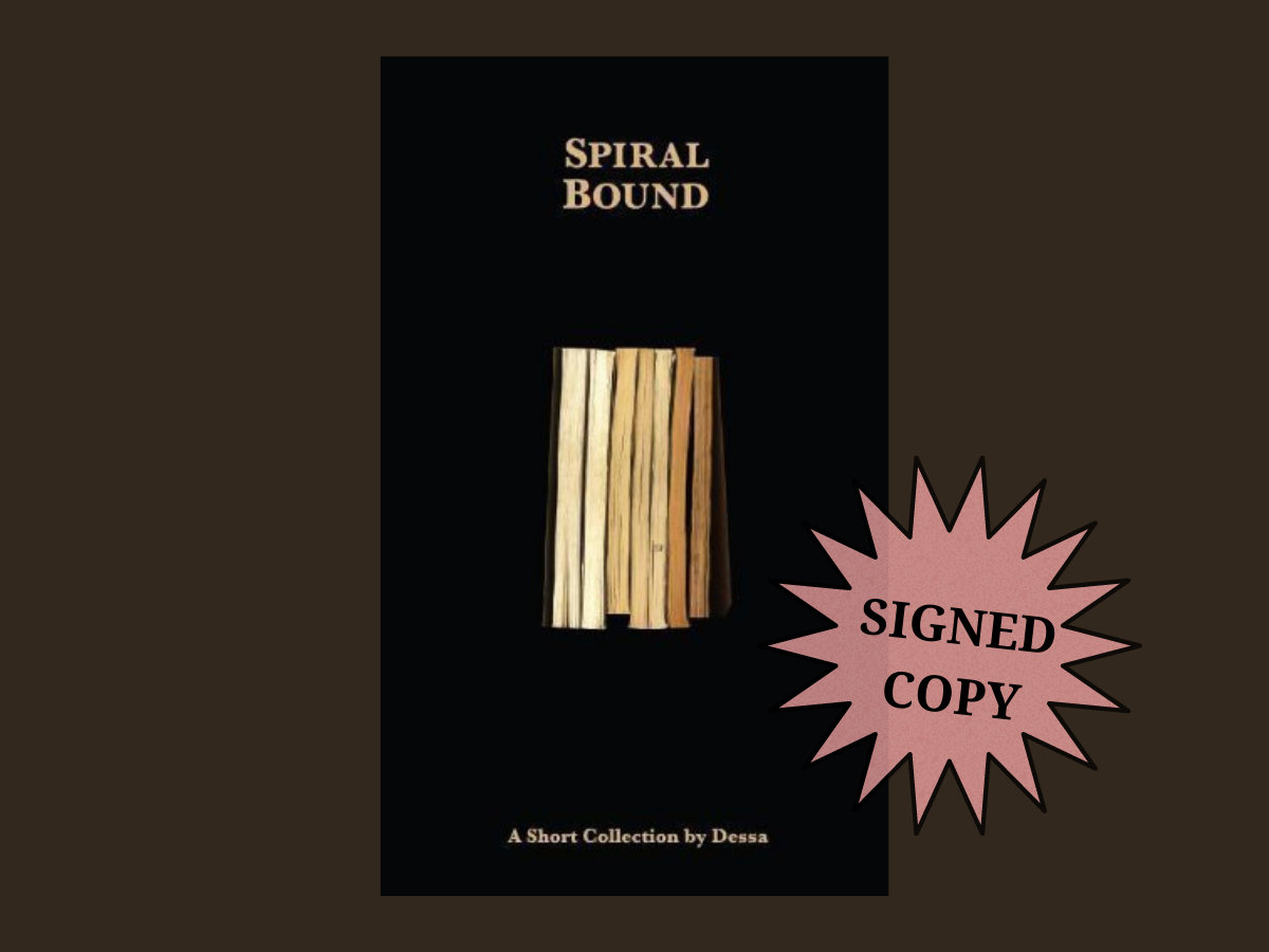 Spiral bound a short collection of essays and poetry picture