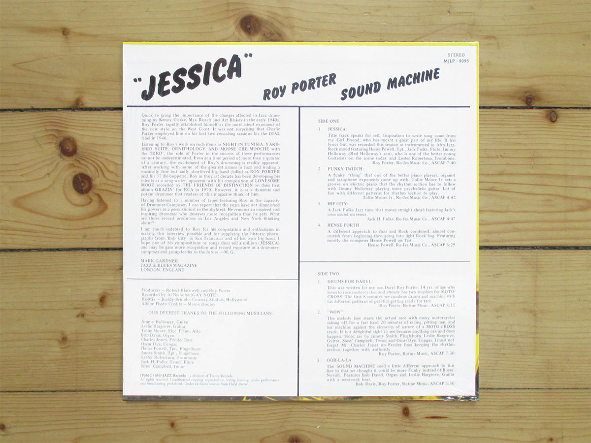 Jessica | Roy Porter Sound Machine | Tramp Rec.