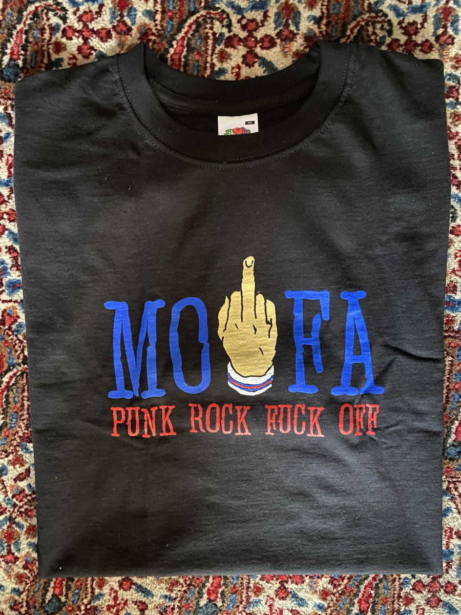 MOFA T Shirt Punk Rock Fuck Off black Oile Lachpansen