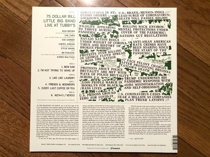 Live at Tubby's | 75 Dollar Bill Little Big Band | 75 Dollar Bill