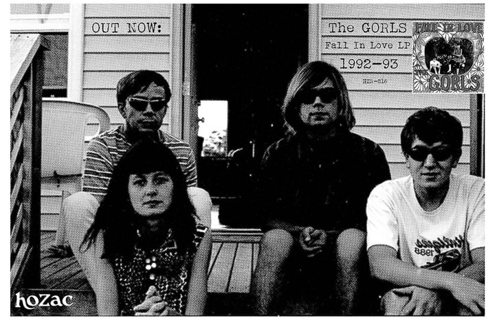 Fall In Love 1992-93 | The GORLS | HoZac Records