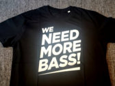 We need more bass T (Black) Men's L photo 