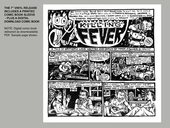 Killing Fever (Single & Comic Book Set) | Dazzling Killmen