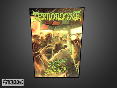Terrordome - Straight Outta Smogtown backpatch main photo