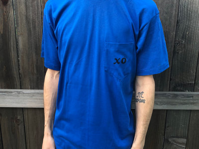 XO Upcycled Pocket T-Shirt (Blue) main photo